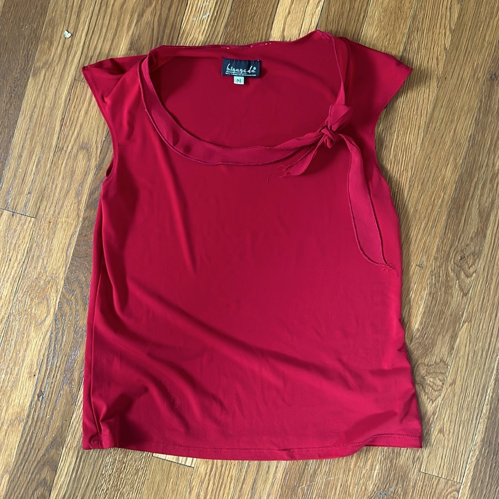 Red Blouse, Professional or Casual